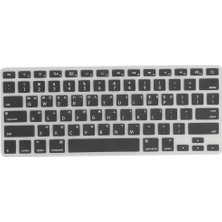 Lovıver Abd / Kore Silikon Klavye Cilt Kapağı Apple Macbook Pro 13 "15" Siyah  (Yurt Dışından)