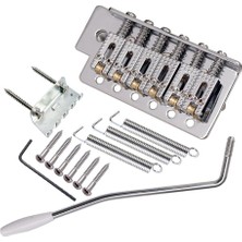 Perfk St Sq Gümüş Için Whammy Bar ile 6 Dize Elektro Gitar Tremolo Köprüsü( Yurt Dışından)