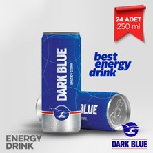 Dark Blue Enerji Içeceği 250 ml x 24