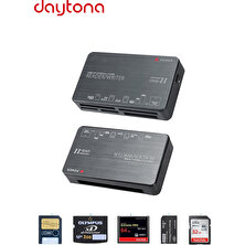 Daytona All In One USB 2.0 Reader & Writer – Sd - Microsd – Cf - Ms/ms Pro / Ms Duo Kart Okuyucu