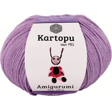 Kartopu Amigurumi Pamuklu Oyuncak Örgü Ipliği Lila K701 50 gr