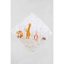 İrya Sihirli Orman %100 Pamuk Kundak Havlu 75x75 cm