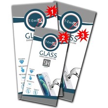 T-Ewax Samsung Galaxy A21S (3 Adet) Ekran Koruyucu Cam