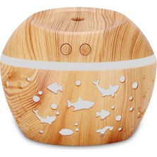 FIY Aroma Difüzör Aroma Diffuser Nemlendirici USB Şarj Edilebilir Yatak Odası Küçük Taşınabilir Sprey Nemlendirici 300ML (Yurt Dışından)