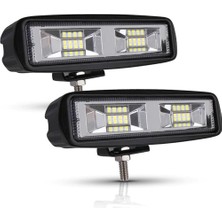 Knmaster Twiner 60W Motosiklet / Off Road LED Sis Farı Takım