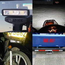 Knmaster Twiner 60W Motosiklet / Off Road LED Sis Farı Takım