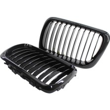 Cuticate Ön Parlak Siyah Böbrek Bmw E36 97-99 3 Serisi Için Black Böbrek Tek Slat Izgara (Yurt Dışından)