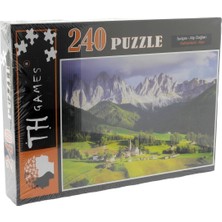 TH Games Th Puzzle 240 Parça Isviçre Alp Dağları