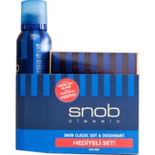 Snob Edt 100 Ml+Deo Classic