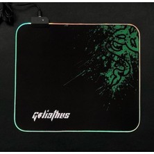 Battunique 35X30 Rgb LED Işıklı Desenli Oyuncu Mouse Pad Kaymaz Tabanlı