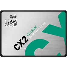 Team Cx2 256GB 520/430MB/S 2.5" Sata3 SSD Disk (T253X6256G0C101)