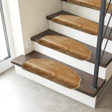 Stepmat Tufting Kendinden Yapışkanlı Merdiven Basamak Paspası / Halısı