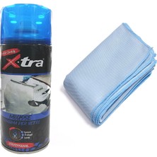 Xtra Cam Temizleme Köpüğü (400 Ml) + Mikrofiber Cam Bezi (40X40 Cm)