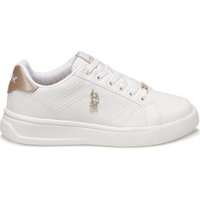 U.S. Polo Assn. Exxy Kadın Beyaz Ayakkabı