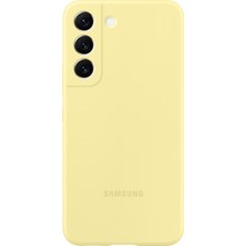 Samsung Galaxy S22 Silikon Kılıf - Sarı
