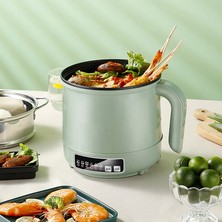 Generic Ev Multicooker Elektrikli Tava Paslanmaz Çelik Pirinç Ocak Hotpot Gıda Vapur Isıtma Tavası (Yurt Dışından)