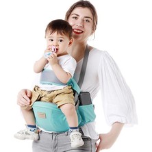 Sanlindou Bebek Bel Taburesi Bebek Taşıyıcı Kalça Koltuk Bebek Bebek Toddlers (Koyu Mavi) (Yurt Dışından)