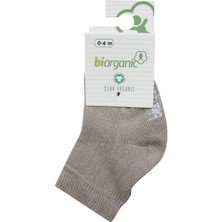 Bibaby Biorganik Simple Bebe Çorap 68368 Bej