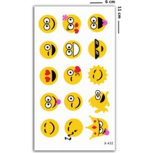 Emojiler Mini Dövme