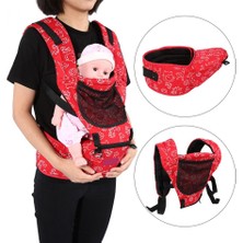 Sanlindou Ergonomik Ayarlanabilir Bebek Taşıyıcı Kalça Koltuk Ayarlanabilir Nefes Bebek Yenidoğan Ön Taşıyıcı Wrap Sling Sırt Çantası (Yurt Dışından)