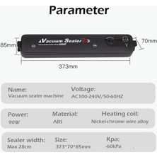 Sanlindou Yeni Yükseltme Vakum Mühürleyen Makinesi Siyah Stil Ab / Abd Plug 220/110 V Ücretsiz Hediye 10 Adet Gıda Vakum Çanta Mutfak Vakum Packer Makinesi | Vakum Gıda Mühürleyenler (Yurt Dışından)