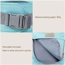 Sanlindou Ergonomik Bebek Taşıyıcı Bebek Çocuk Bebek Hipseat Sling Ön Yüzleşen Kanguru Bebek Wrap Carrier Bebek Seyahat 0 36 Ay | Sırt Çantaları Ve Taşıyıcılar (Mavi) (Yurt Dışından)