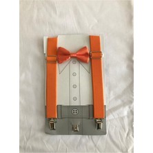 Ar&es Kids Erkek Çocuk Askı Papyon Takım 1-8 Yaş