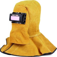 Sanlindou Filtre Lens Özellikli Kaynak Maskesi - Sarı (Yurt Dışından)