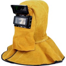 Sanlindou Filtre Lens Özellikli Kaynak Maskesi - Sarı (Yurt Dışından)