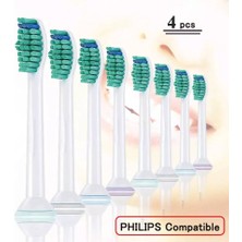 Lovyco Philips Sonicare Şarjlı Diş Fırçası Uyumlu  4'lü