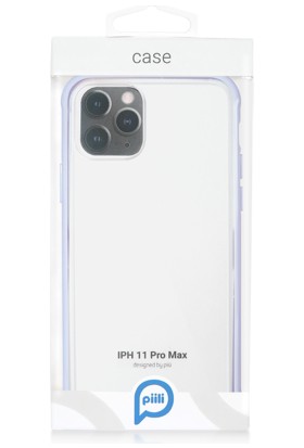 Piili Apple iPhone 11 Pro Max Mat Seri Kilif Mor