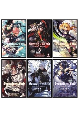 Seraph Of The End 7-8-9-10-11-12. Ciltler Manga Seti - Takaya Kagami