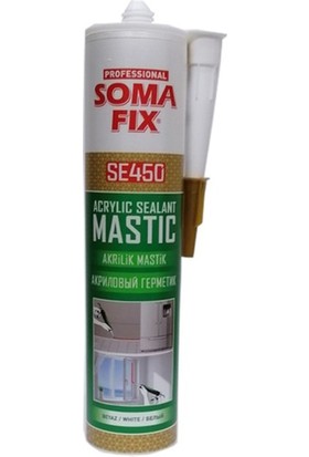 Somafix SE450 Akrilik Mastik 450GR Beyaz