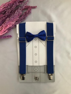 Ar&es Kids Erkek Çocuk Askı Papyon Takımı 1-8 Yaş Arası Uygundur.