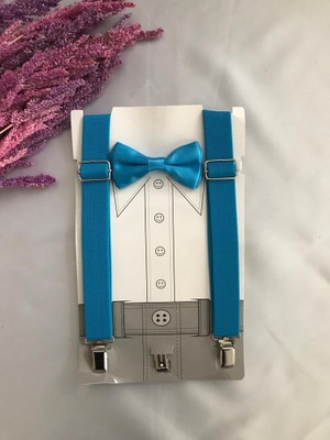 Ar&es Kids Erkek Çocuk Askı Papyon Takımı 1-8 Yaş Arası Uygundur.