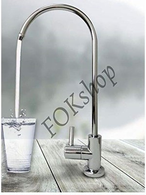 Su Arıtma Musluğu - Lüx Musluk - Pirinç Malzeme - Fok's Su Arıtma Bataryası - Mutfak Batarya