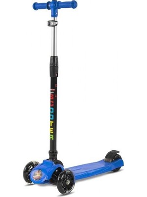 Babyhope JYH01 Power Scooter Mavi 0-24 Ay Arası Çocuklar İçin Katlanabilir Tasarım