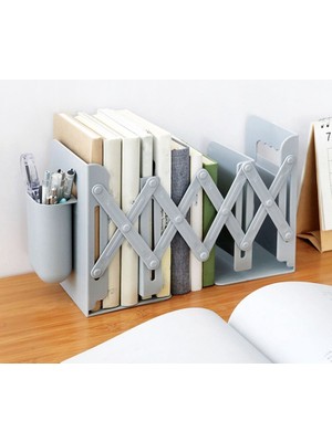 Sanlindou Raflar Raflar Için Geri Çekilebilir Bookends Kitap Desteği Ayarlanabilir Kitaplık Pen Tutucu Masası Organizatör Ofisi İle Ayarlanabilir Kitaplık | Bookends (Yurt Dışından)