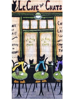 Dünyadan Hediyeler Kedi Temalı Boyunluk Bandana NO:141