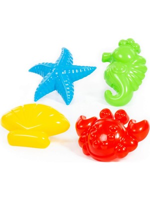 Polesie Kalıplar (Yengeç No:2+Deniz Atı+Deniz Yıldızı No:2+Deniz Kabuğu No:2)