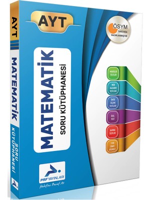 Paraf Yayınları AYT Matematik Soru Kütüphanesi