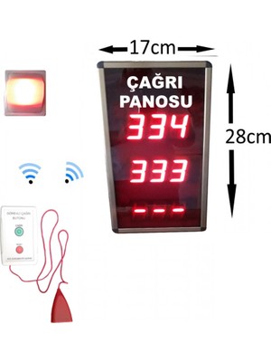 Teknomerkez Kablosuz Hemşire Görevli Çağrı Sistemi