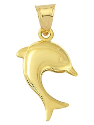 Altın Sepeti Yunus Altın Kolye Ucu