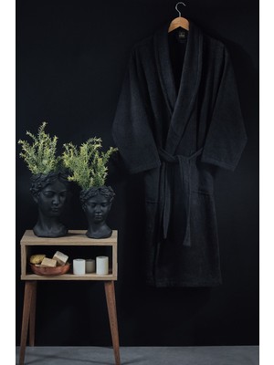 Kısayol Ev-X - Bay ve Bayan Mikrocoton Lüks Bornoz ( Büyük Beden )