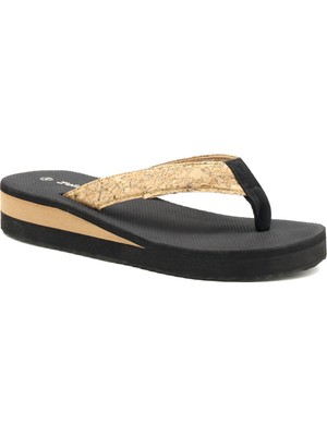 Polaris 401358.Z2FX Kadın Deniz Ayakkabısı Kahverengi Tekstil Malzeme ile Düz Topuklu Rahat Tasarım