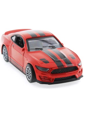 MEGA Die Cast Çek Bırak Metal Kırmızı Spor Araba