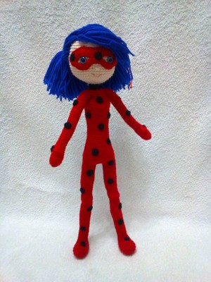 Oyuncak Park Mucize Uğur Böceği Kız Amigurumi  Oyuncak