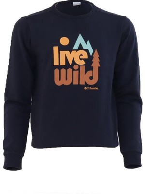 Columbia Live Wild Crew Erkek Sweatshirt CS0200-472