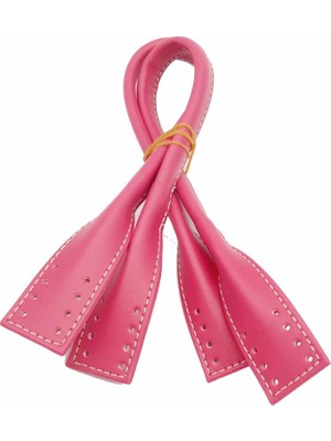 Suni Deri Pelikan Model Kısa Çanta Sapı Pembe