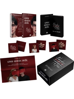 Martı Yayıncılık Kimse Gerçek Değil – Zeynep Sey Gençlik Romanı, 13+ Yaş, Kutulu Ciltli Özel Baskı, 448 Sayfa